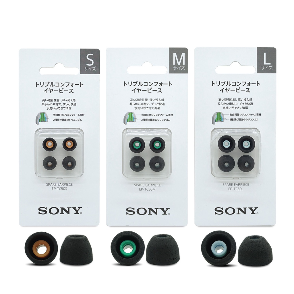 Nút Bọc Đầu Tai Nghe Cách Âm Cho Sony EP-TC50 / EP-NI1000 WF-1000XM4