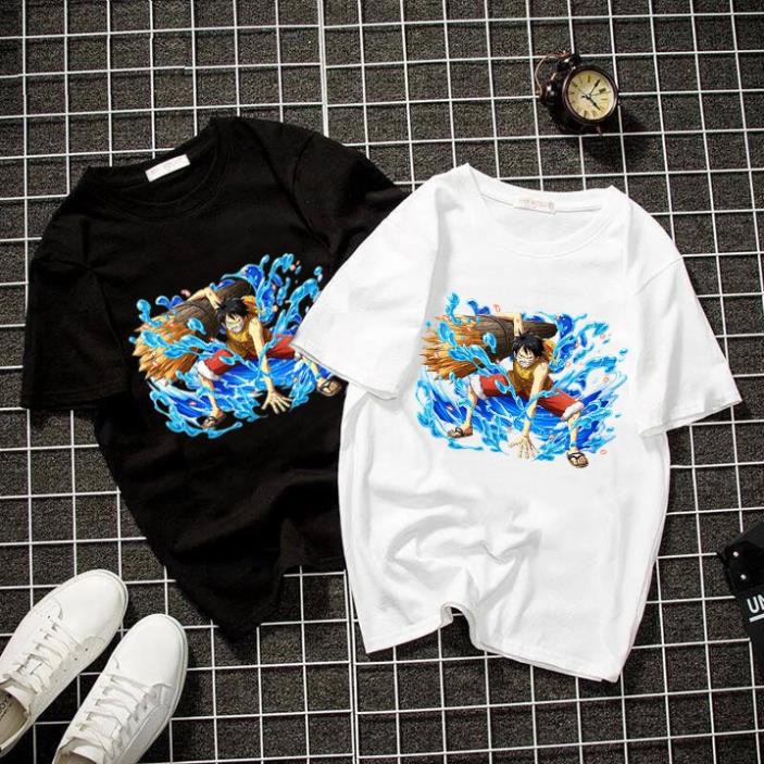 Áo Thun Áo Phông OnePiece - Luffy OP369 (Áo màu trắng) - ADT shop
