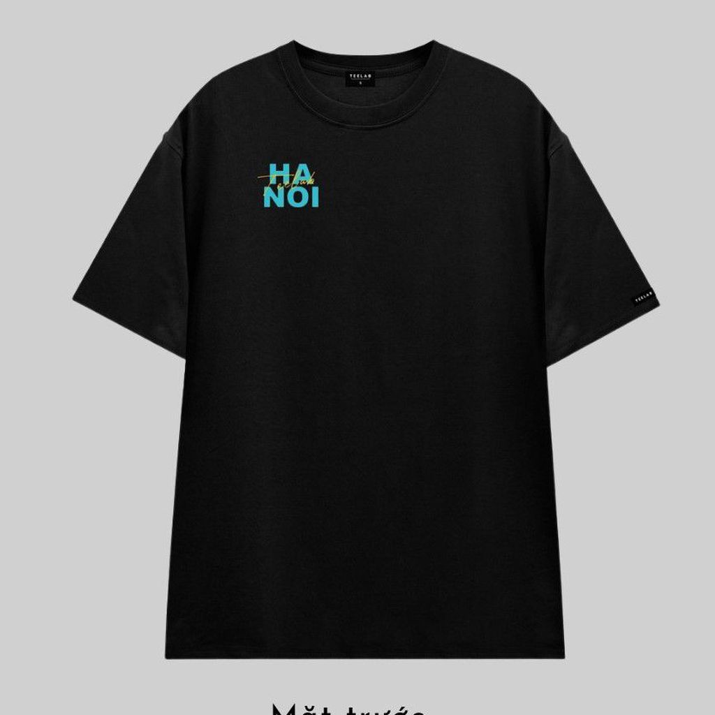 Áo Thun Tici Tay Lỡ Teelab Hà Nội Trà Đá ATC06