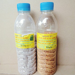 Bộ 2 chai muối tiêu và muối ớt