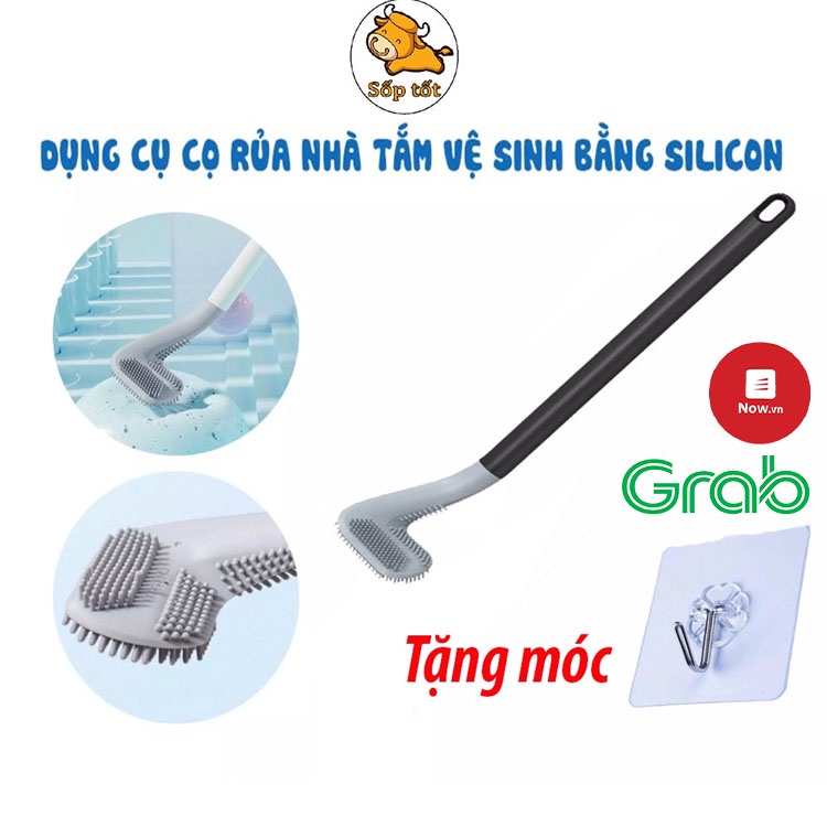 Chổi cọ nhà vệ sinh chổi cọ đầu thuôn nhỏ dễ dàng cọ sạch mọi ngóc ngách GD172