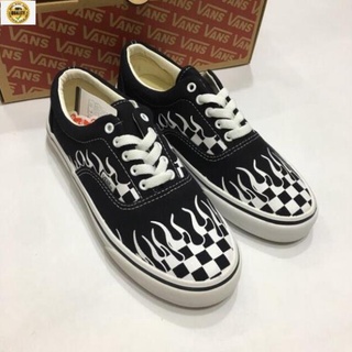 TỐT [TẶNG KÈM HỘP] GIẦY ERA CHECKERBOARD LỬA (36-43) : ' : ! ? ☭