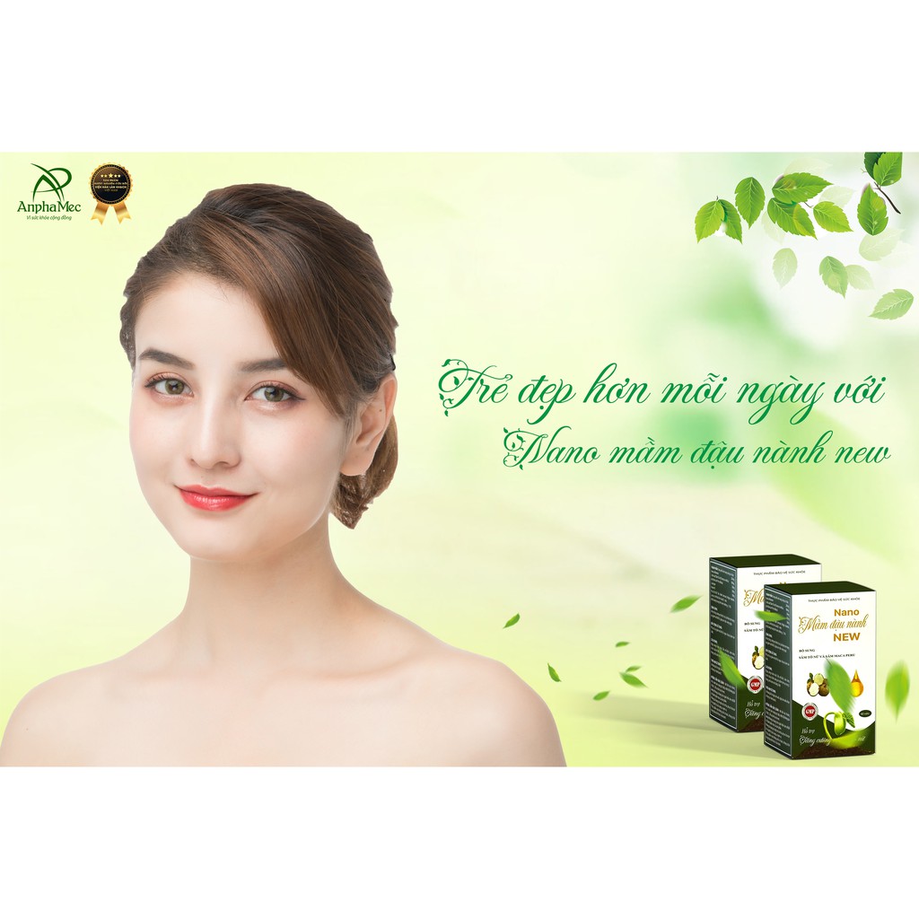 Nano Mầm Đậu Nành New [Viện Hàn Lâm] | BigBuy360 - bigbuy360.vn