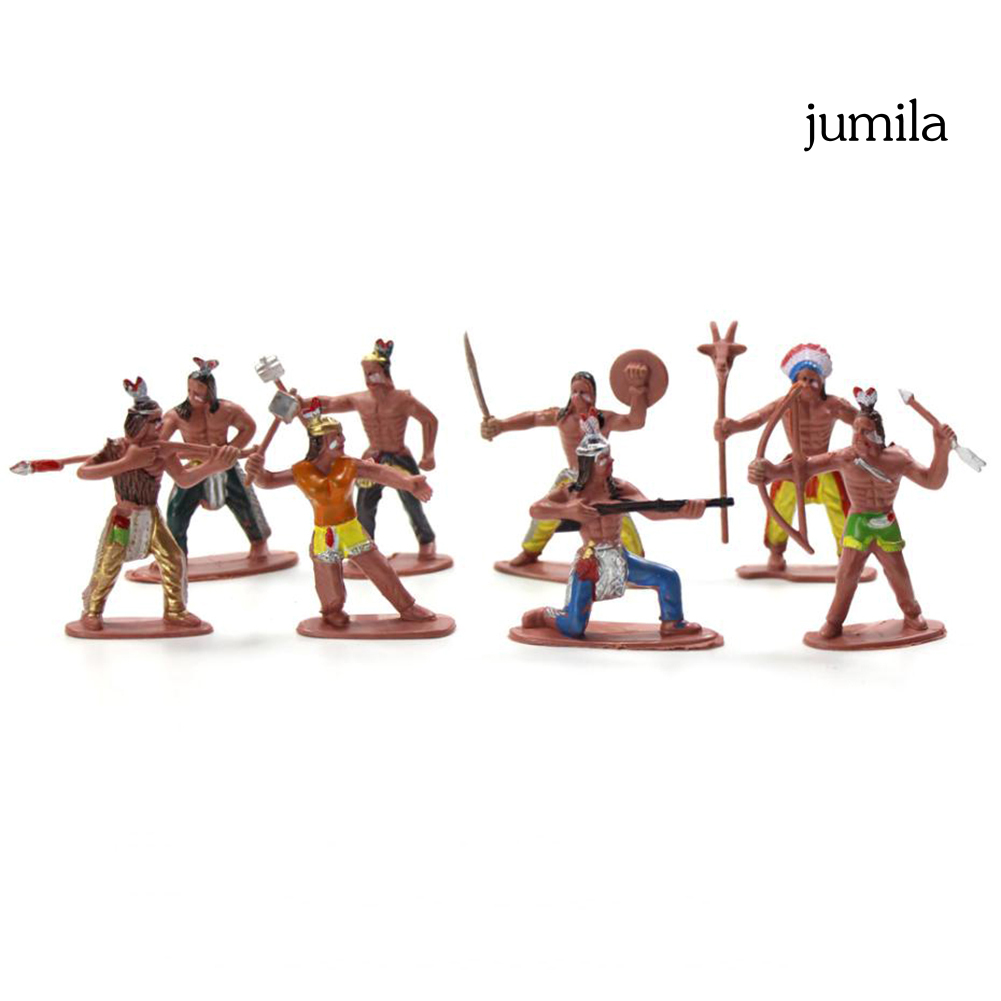 Set 13 Mô Hình Người Thổ Dân Trang Trí