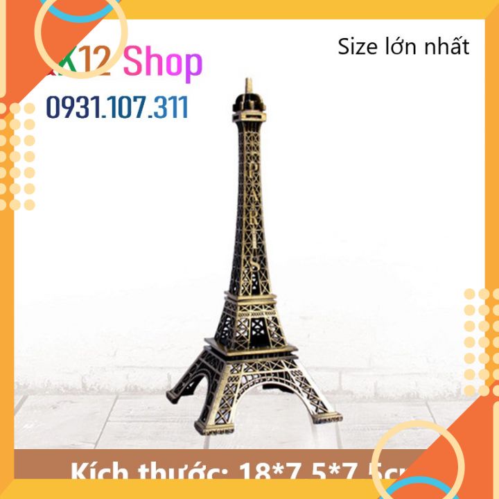 Tháp Eiffel mô hình dùng trang trí để bàn. Bộ sưu tập đồ chơi độc đáo. Đồ chơi thủ công mỹ nghệ. Quà tặng ý nghĩa.