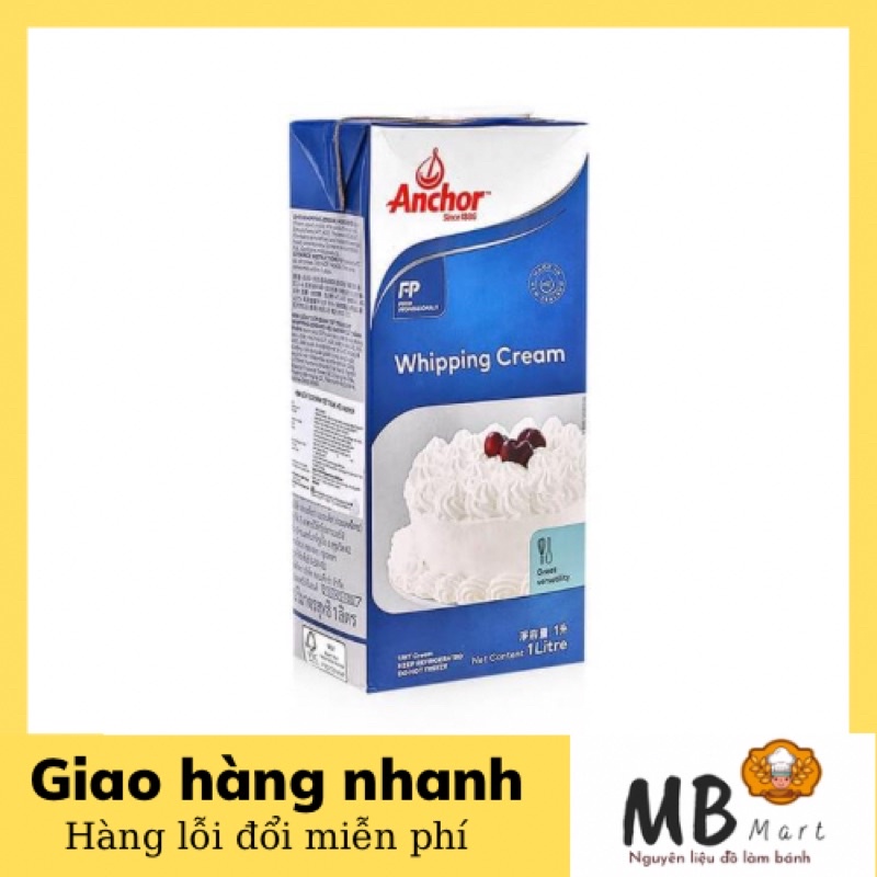 [SHIP HOẢ TỐC] Whipping Cream Anchor