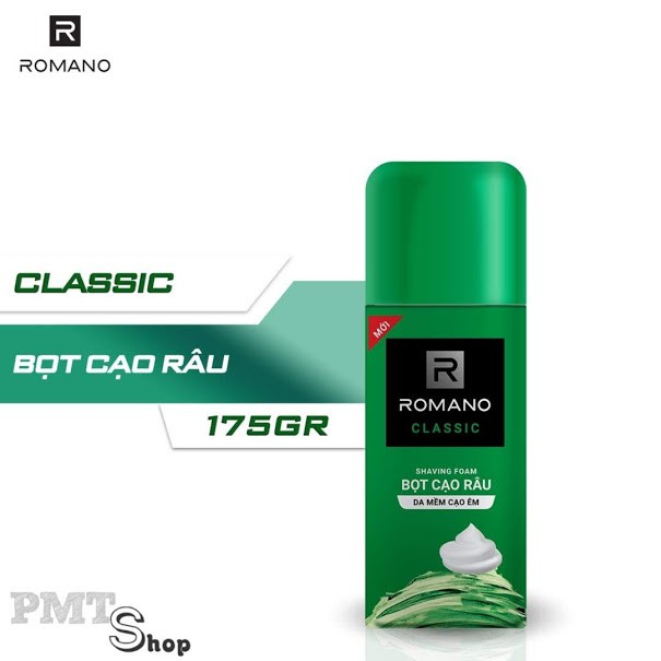 Kem Bọt Cạo Râu Romano Classic 175ml