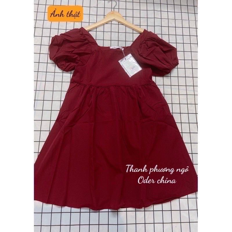 Đầm babydoll chất liệu thô mềm hàng đẹp loại 1 [hàng sẵn] | BigBuy360 - bigbuy360.vn