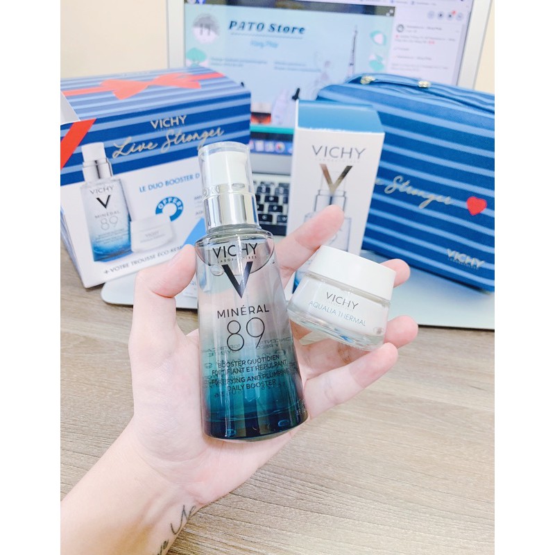 Set Serum Vichy 89 + Kem Dưỡng