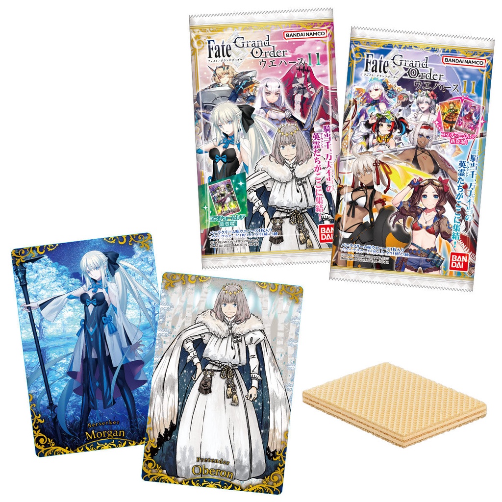 Bánh xốp Fate Grand Order FGO hộp 11 nhập từ Nhật