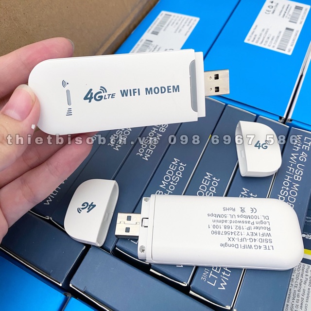 [GIÁ SẬP SÀN] USB PHÁT WIFI 4G LTE TỪ SIM DI ĐỘNG [SÌ]