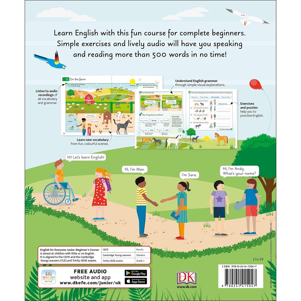 English for every one Junior - 5 word a day