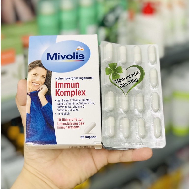 VIÊN UỐNG HỖ TRỢ MIỄN DỊCH; TĂNG SỨC ĐỀ KHÁNG CHO MÙA DỊCH IMMUN KOMPLEX; HÀNG ĐỨC