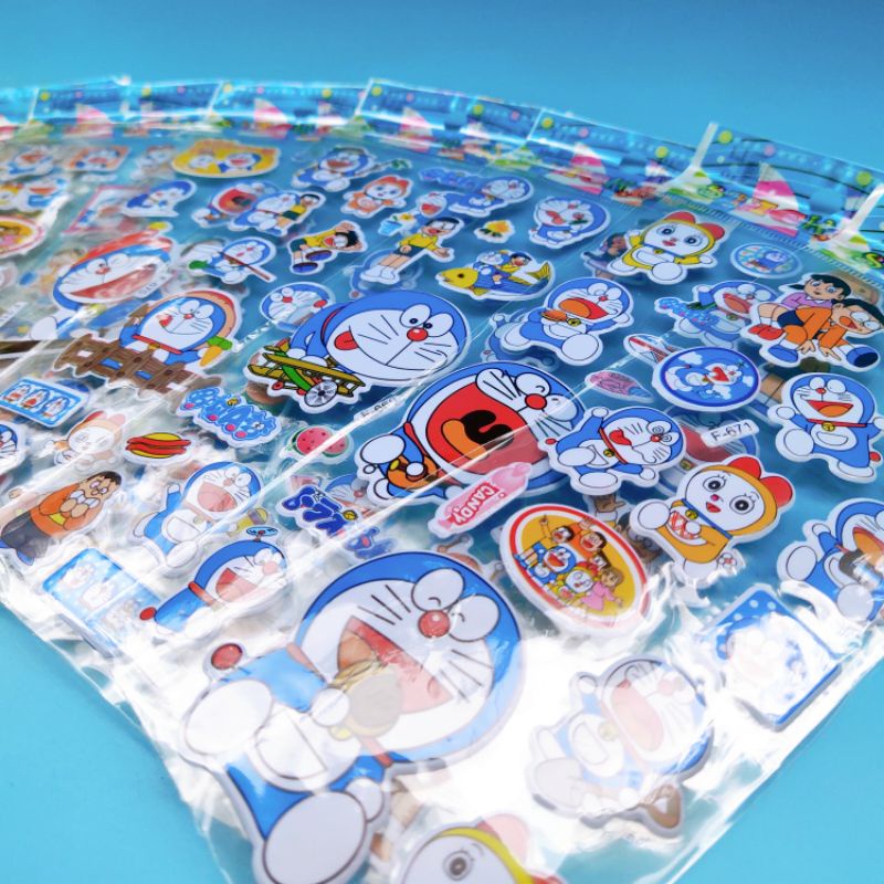 STICKER DORAEMON TRANG TRÍ MIX NHIỀU MẪU NGẪU NHIÊN