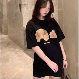 | Ảnh Thật | Áo Palm Angel Đen Gấu