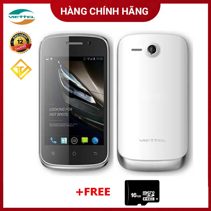 Điện thoại Viettel CẢM ỨNG V8408 (có cam trước) 2 sim 2 sóng - Dùng phát wifi, nghe gọi - Hỗ trợ 3G,Wifi Fullbox | BigBuy360 - bigbuy360.vn