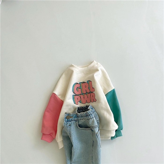Set áo tay dài + quần dài cho bé gái