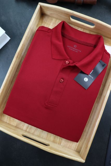 Áo thun Poly Polo September 7th chính hãng cao cấp, mát mịn ôm vừa đẹp, phom dáng Hàn Quốc basic, slimfit | BigBuy360 - bigbuy360.vn