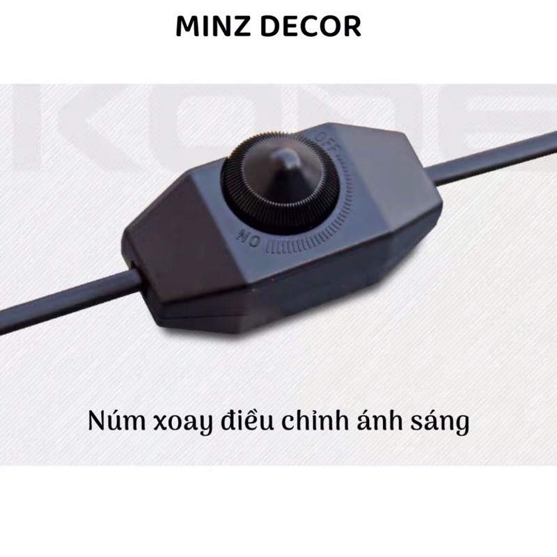 Đèn đốt nến thơm phong cách Hàn Quốc, có núm xoay điều chỉnh ánh sáng( Hàng sẵn có)