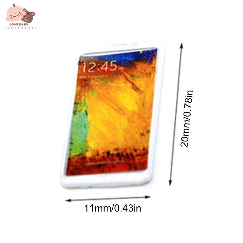 Điện Thoại Mini Đồ Chơi Cho Nhà Búp Bê Tỉ Lệ 1: 12