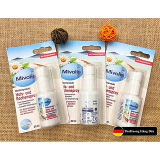Xịt họng mivolis hals & rachen spray