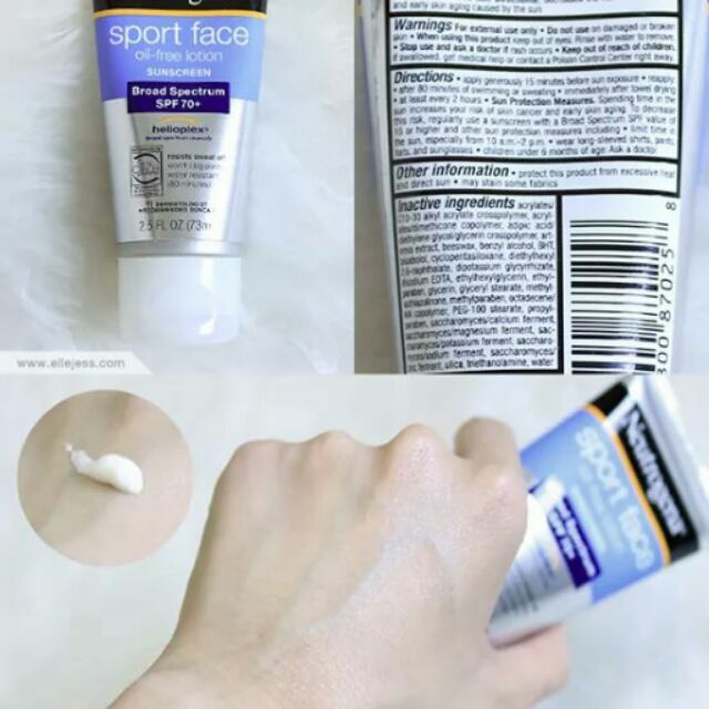 neutrogena ultimate sport face