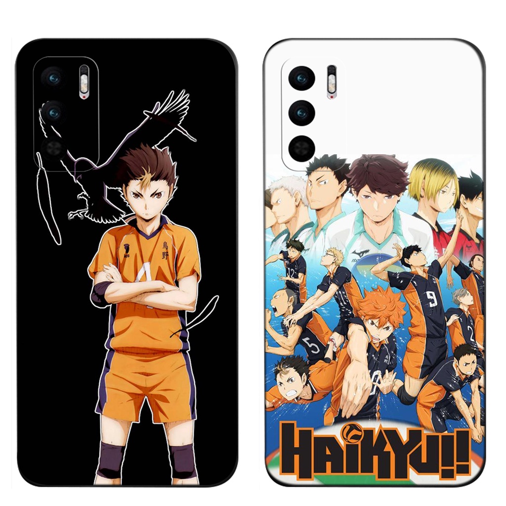 Ốp Điện Thoại Mềm Hình Anime Haikyuu Cho Xiaomi Redmi S2 9T 9A 9C NFC 9 Prime 10 K40 Pro 10X UL125