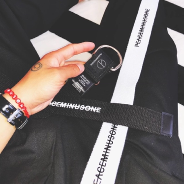 Dây lưng thắt lưng pmo Peaceminusone GD GDRAGON