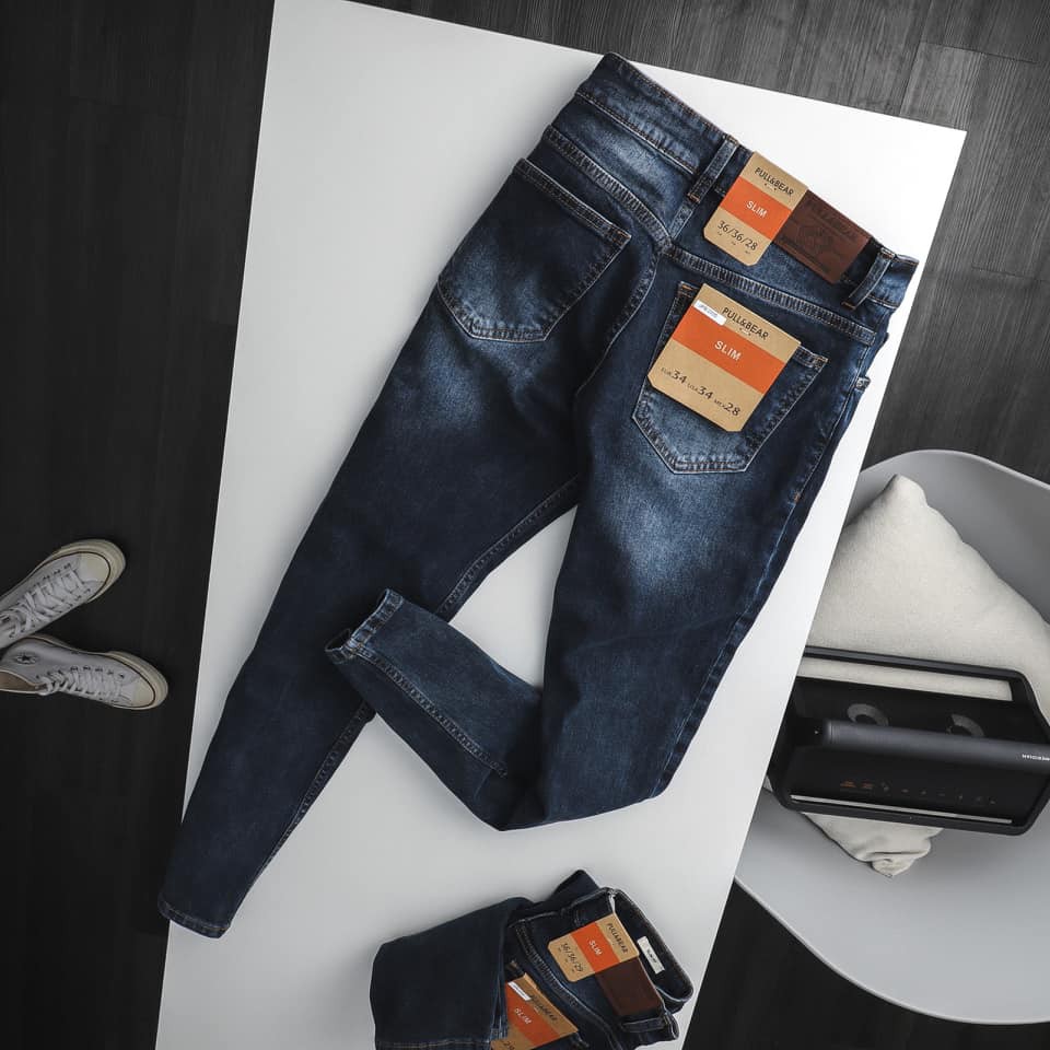 Quần Jean dài nam PB Việt nam xuất khẩu (Form Slimfit,chất vải co dãn,ống quần 15-18cm) | BigBuy360 - bigbuy360.vn