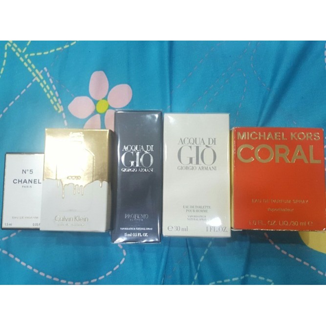 NƯỚC HOA NAM CHAI MINI Giorgio Armani Acqua Di Gio Profumo Homme Men Eau de Pafum 15ml XÁCH TAY MỸ