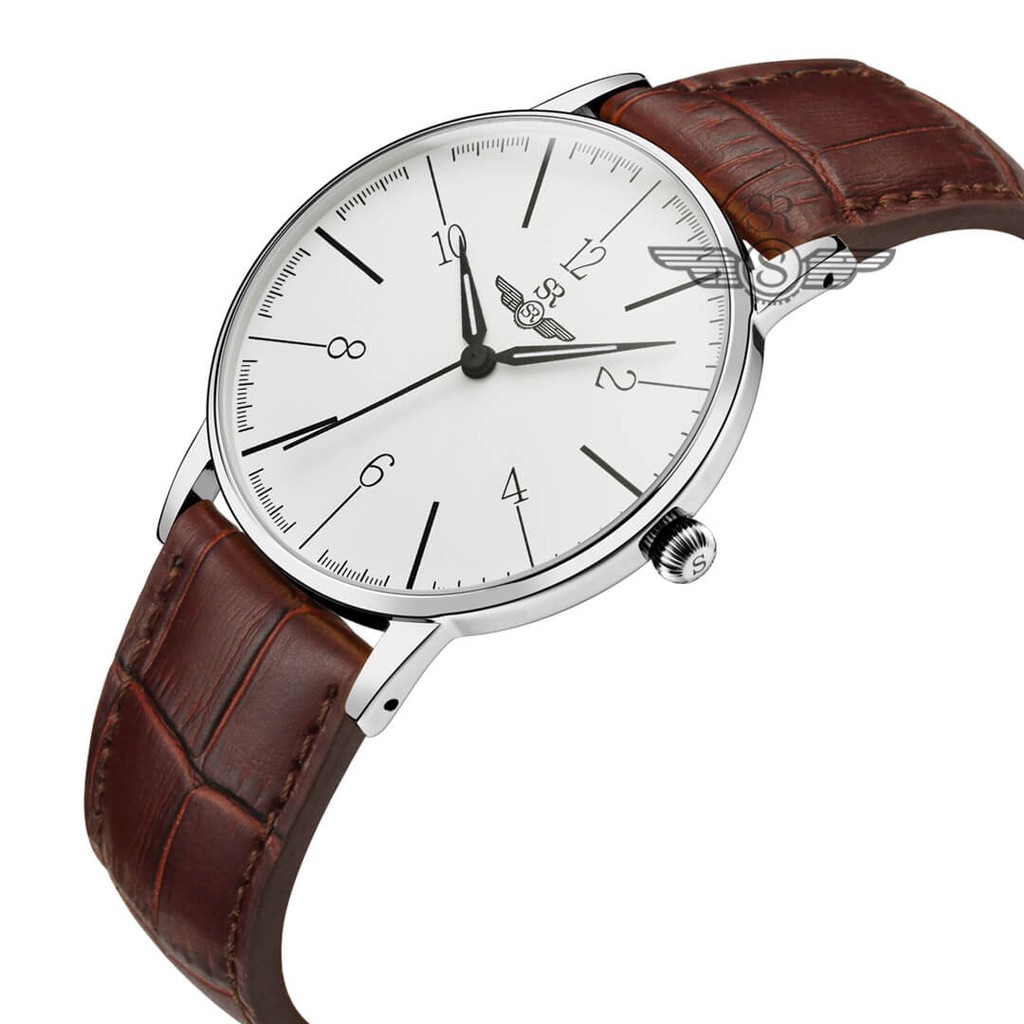 Đồng Hô Cặp Nam Nữ SRWATCH SR6657.4102RNT , mặt kính Sapphire , chống va đập , chống nước , bảo hành 12 tháng