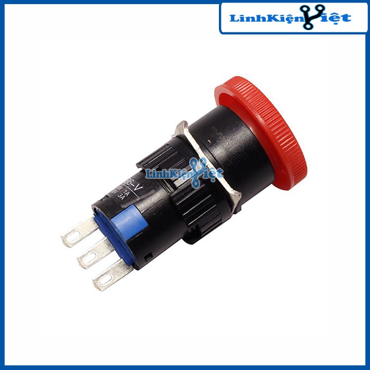 Nút Dừng Khẩn Cấp 16mm AB6-V 250VAC 1A