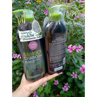 Sữa tắm mụn lưng than tre hoạt tính Cathy Doll 500ml/ Chai