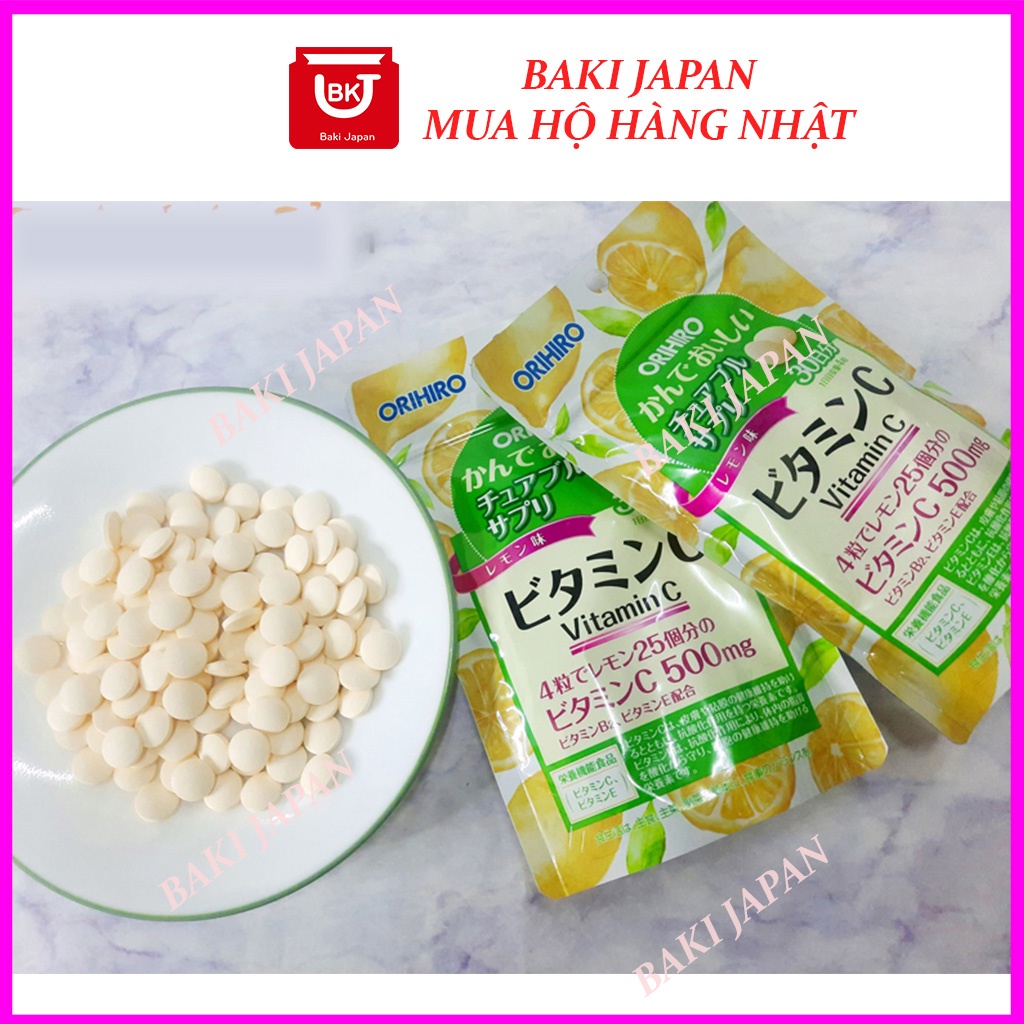 Viên uống bổ sung vitamin C Orihiro Nhật bản 120 viên