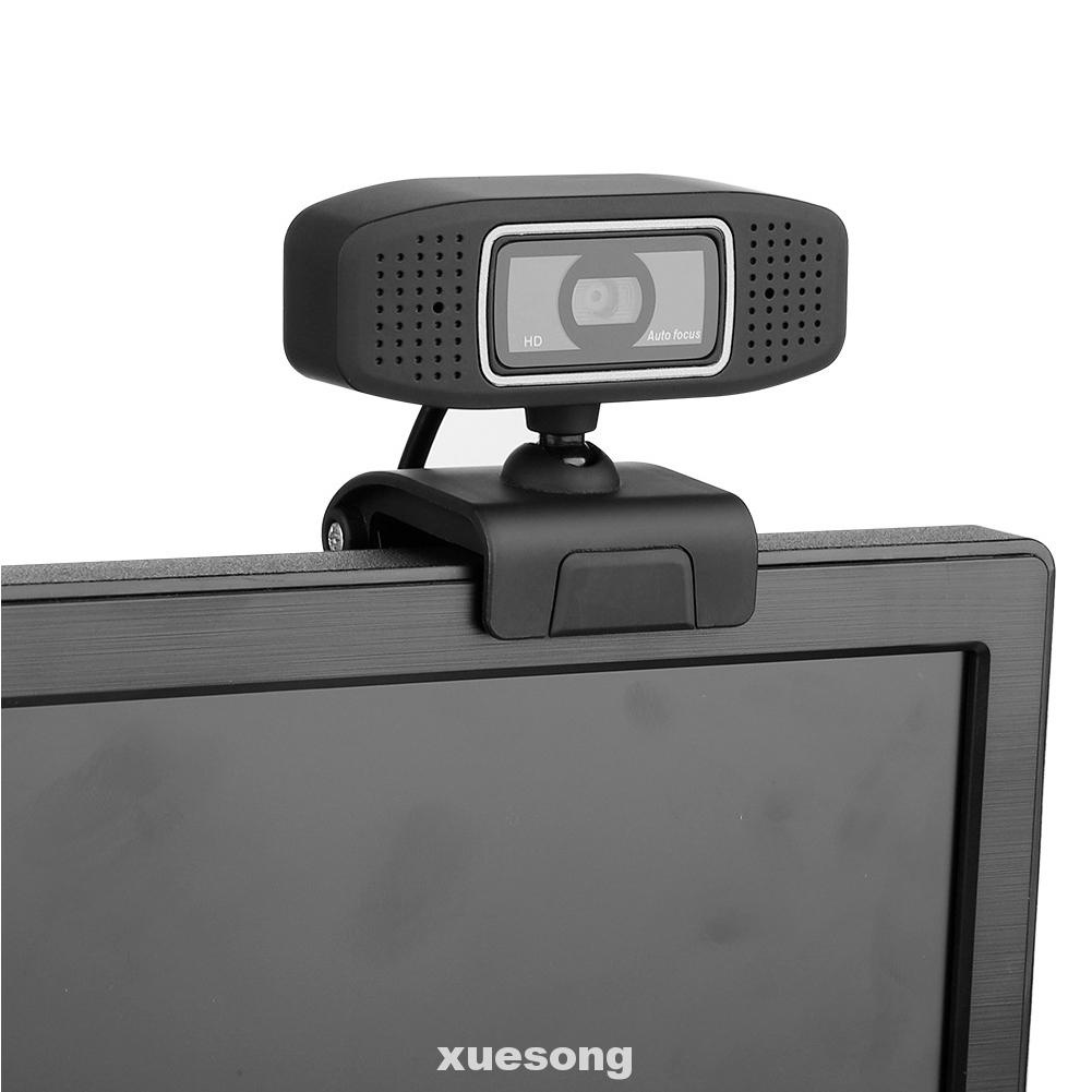 Webcam HD tự động lấy nét bằng ABS chống tiếng ồn kèm micro | BigBuy360 - bigbuy360.vn