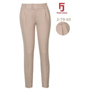 Quần tây thái hòa 9 tấc màu kem 2-79-65