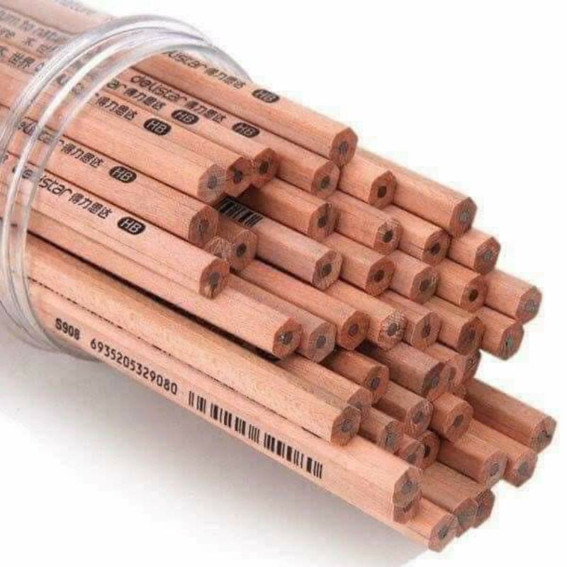 Bút chì deli nắp nâu 2B