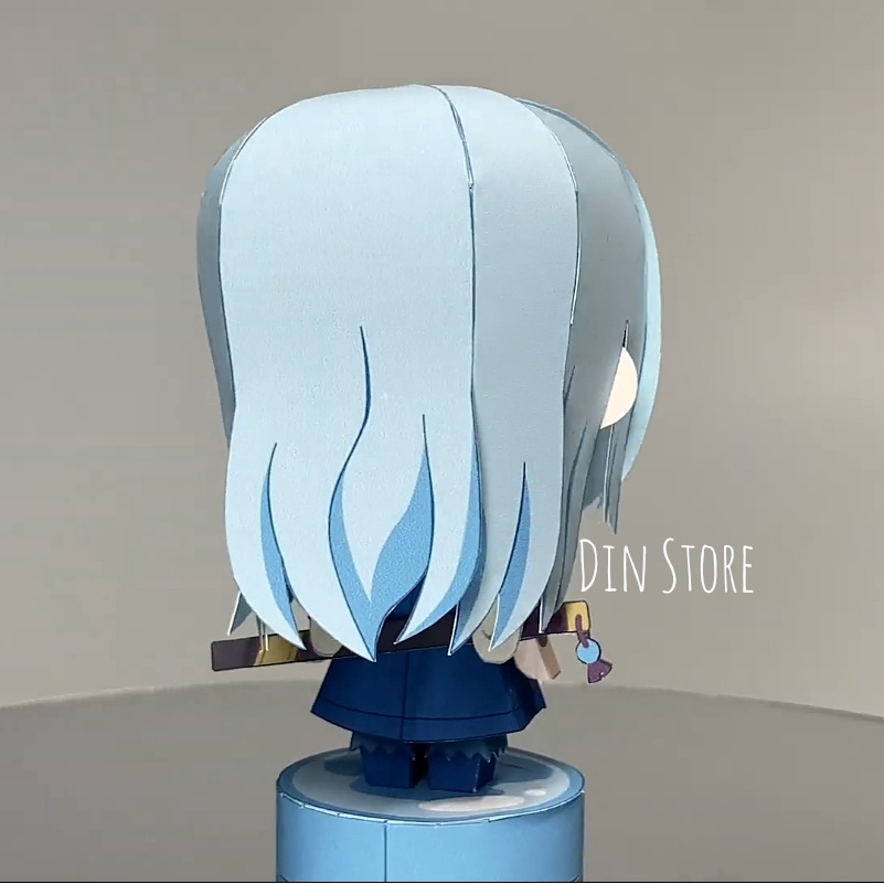 Mô Hình Giấy Rimuru Tempest trong Tensei-shitara Slime Datta Ken - KIT MÔ HÌNH GIẤY ANIME