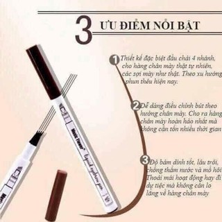 Chì Kẻ Mày Phẩy Sợi Điêu Khắc