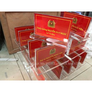 Biển chức danh Mica trong