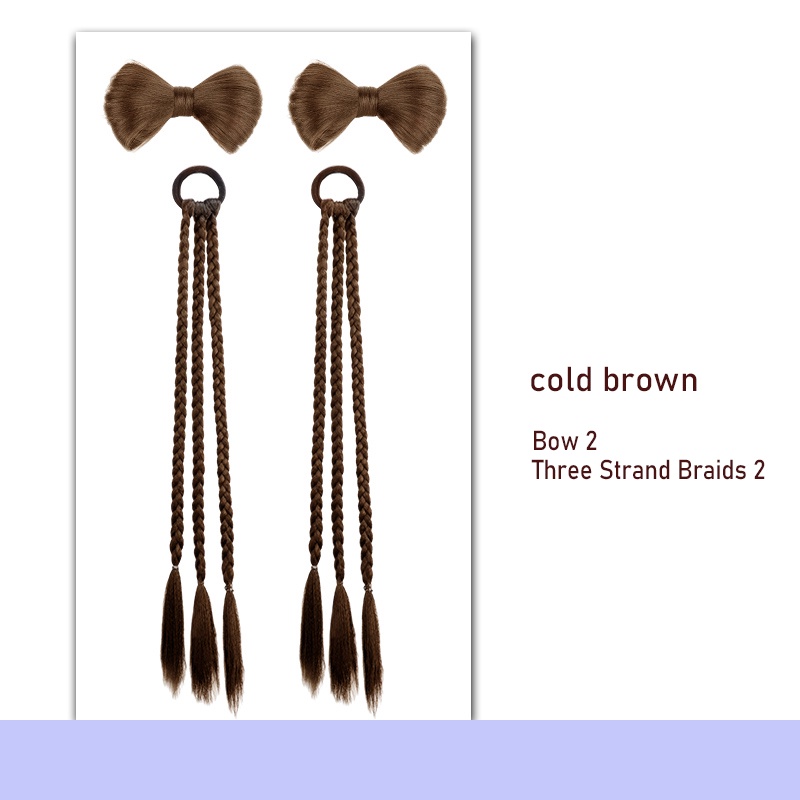 Tóc Giả Thắt Bím Kiểu Thắt Bím