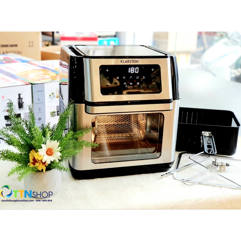 NỒI CHIÊN KHÔNG DẦU KLARSTEIN, 10 LÍT