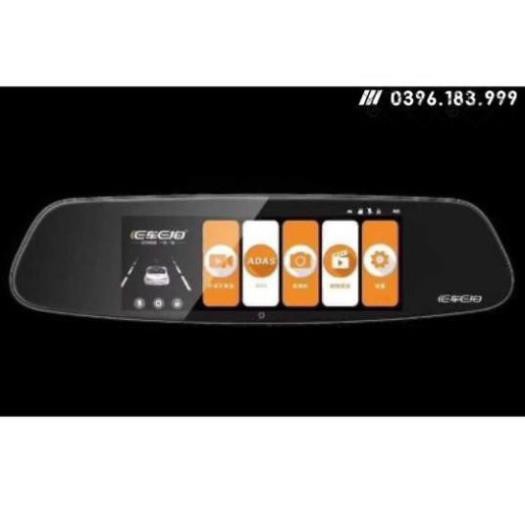 [Giảm giá]  Camera hành trình treo gương E62 đa năng quay 2 camera ADAS l | BigBuy360 - bigbuy360.vn