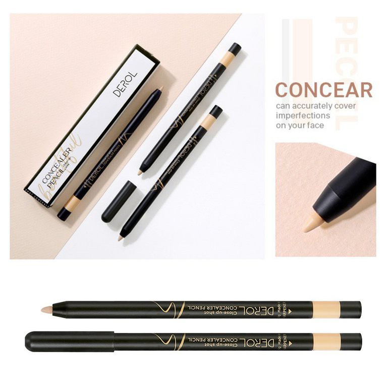 twivnignt Waterproof Concealer Stick Pen Facial Contour Correction Pen Highlighter