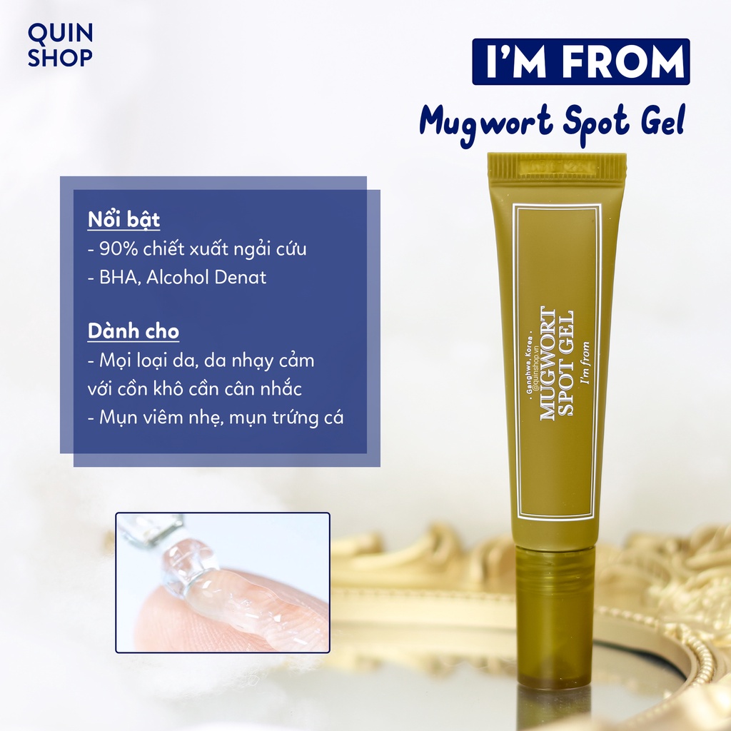 Chấm Mụn Sưng I'm From Mugwort Spot Gel