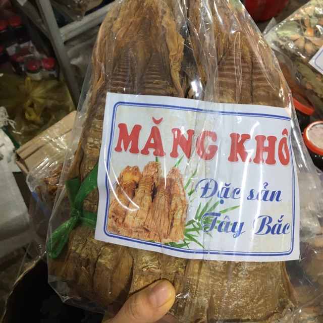 1 kg măng khô ( măng bẹ ) bao ngon