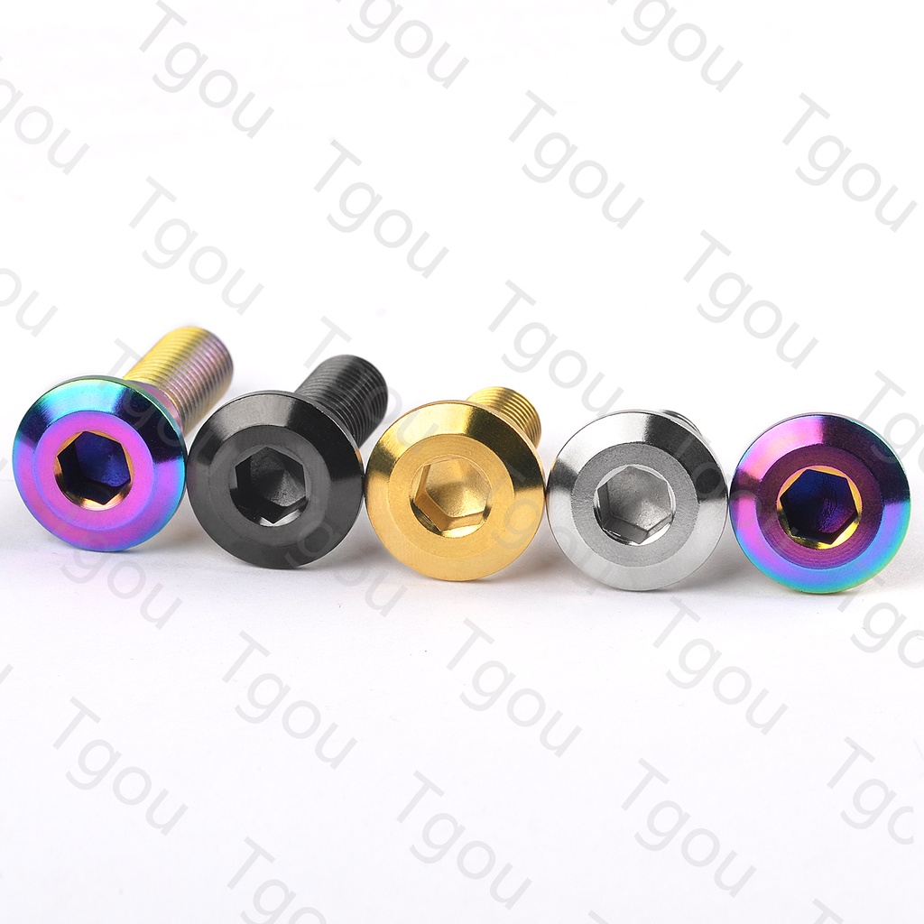 Bu Lông M8x20 / 22 / 25 / 30 / 33mm Bằng Titan Cho Xe Mô Tô Suzuki Yamaha