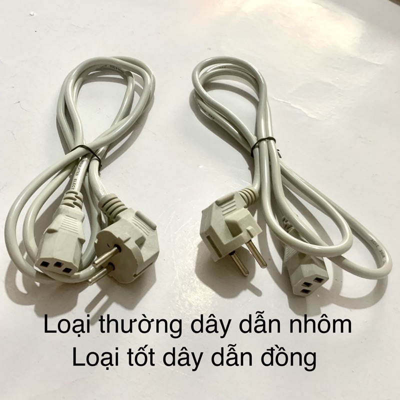 Dây nguồn pc máy tính nồi cơm điện 3 chấu, dây nguồn 3 chân