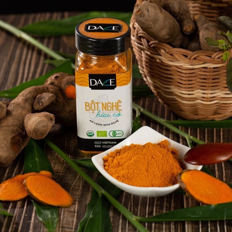 Bột nghệ hữu cơ Dace (55g)