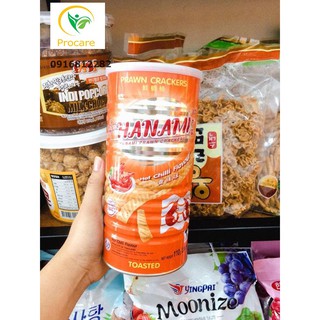 Bim bim ống snack tôm Hanami